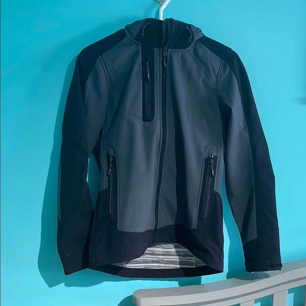 Elevate Black and Gray Jacket